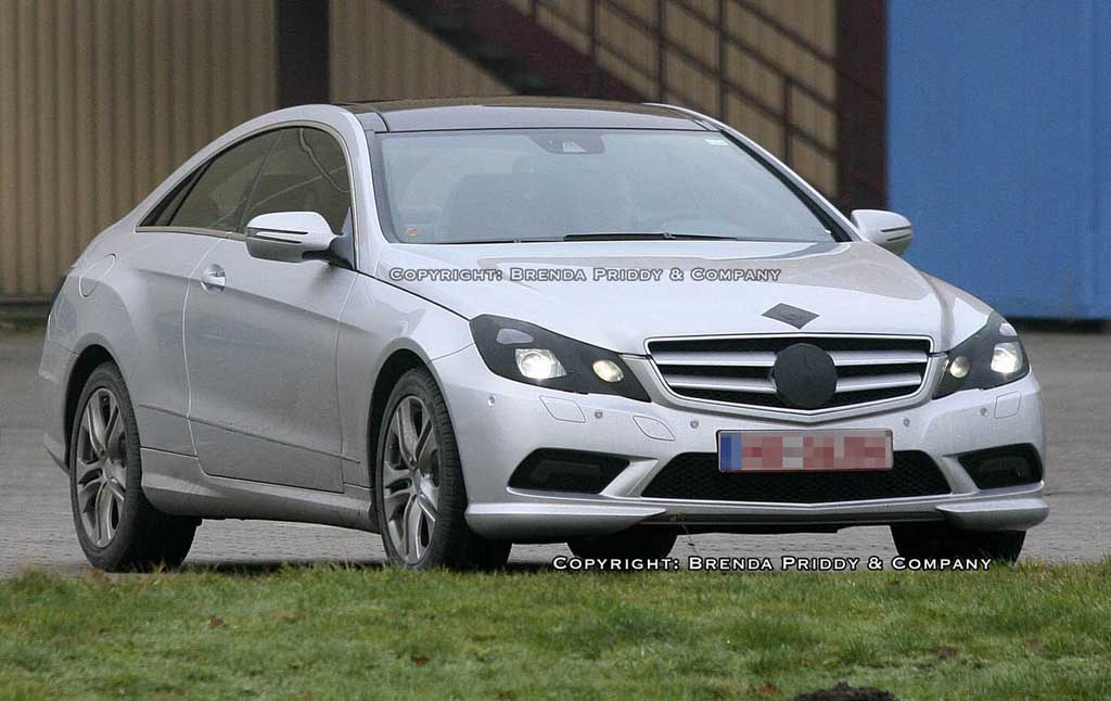 Spied: 2010 E-Class Coupe