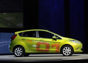 Ford Fiesta at the 2009 Detroit Auto Show.