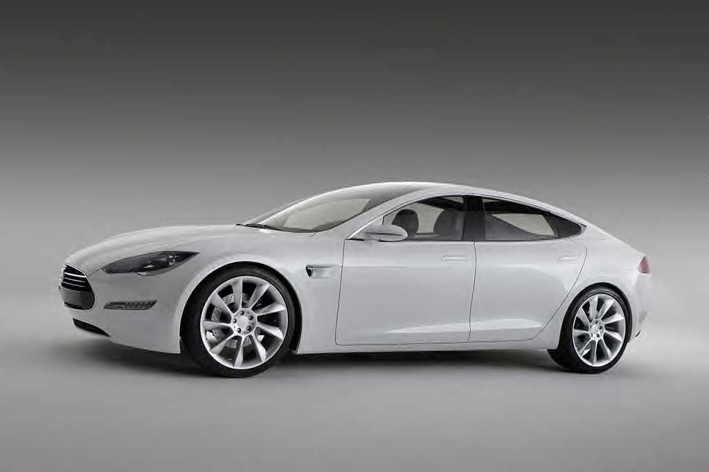 Tesla Reveals Coupe-Like EV Model S Sedan