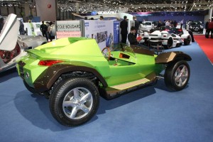 Geneva brings out the automotive eccentrics, including one hopeful showing an egg-shaped car running on compressed air.