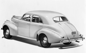 From 1936 to 1956, Pontiacs were noted for their often heavily chromed waterfall front end appearance. Generally they shared GM's Fisher "A" Body with Chevrolet. 