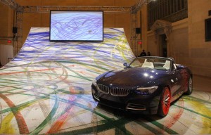 Where does the art begin and end?  That's part of the theme behind BMW's Art Car program.