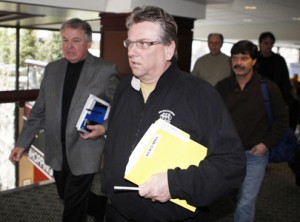 Will a dispute with Canadian workers bring down Chrysler? CAW President Ken Lewenza doesn't appear ready to blink.