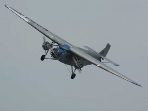 Detroit auto makers were also pioneers in the aviation industry, with products such as this Ford Trimotor.