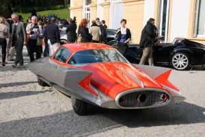 Commissioned by Chrysler, Ghia's Gilda concept vehicle explored both aeroydnamics and the potential uses of a turbine engine.