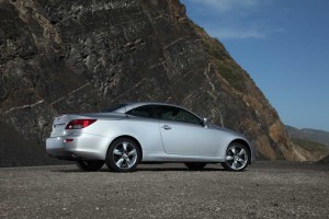 Only a single piece of sheet metal -- the hood -- is shared between the Lexus IS and the new ISC convertible line.