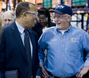 Auto Recovery Director Ed Montgomery Talks With Rick Rainwater, UAW Local 659