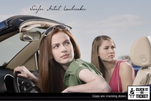 Unbuckled Poster from NHTSA