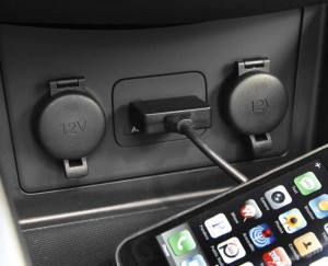 Though the base 2010 Kia Forte LX leaves out some niceties, like power steering and A/C, it does offer Bluetooth for handsfree cellphoning. And there are two power plugs and an iPod connector.