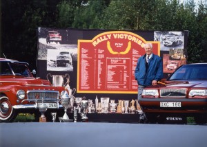 Gunnar Andersson, ace rally driver for Volvo, April 17 1927 – June 9 2009.