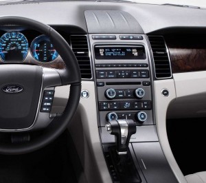 The 2010 Ford Taurus features the 3rd generation of the automaker's SYNC infotainment system.