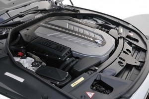 The heart of the matter: the fourth-generation V-12 makes 540 horsepower and 553 pound-feet of torque.