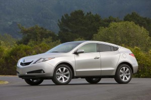 Acura is the latest maker to offer up a coupe-like sedan, shown here, for the first time, in production trim.