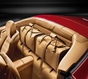 Though Ferrari calls the 2009 California a "2+", the back seat is better suited to extra luggage.