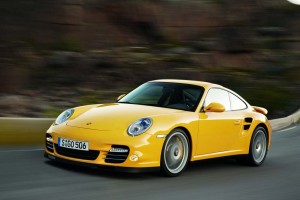 With an all-new, 3.8-liter engine the 2010 Porsche 911 Coupe - shown here - and Cabriolet will both hit top speeds of 194 mph.