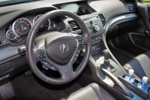 The 2010 Acura TSX is a reasonably well-refined entry-luxury sedan, as reflected by its interior finish.  The V-6 version gets new paddle shifters.