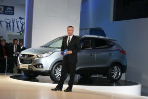 Hyundai will introduce the new ix35 crossover in Europe, and sell it in the States as the 2010 Hyundai Tucson.