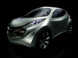 The 2010 Hyundai ix-Metro Hybrid concept targets the growing European sub-B segment.