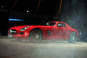 From the smoke of history, the legendary Mercedes-Benz gullwing sports car returns in the form of the 2010 SLS supercar.