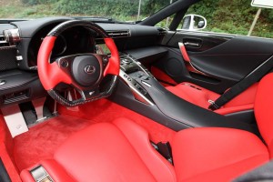 Don't be surprised if the look of the 2011 Lexus LF-A interior influences future product design for the brand.