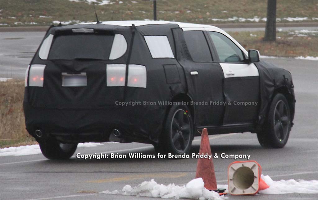 Spy Shots: 2012 Dodge Durango replacement