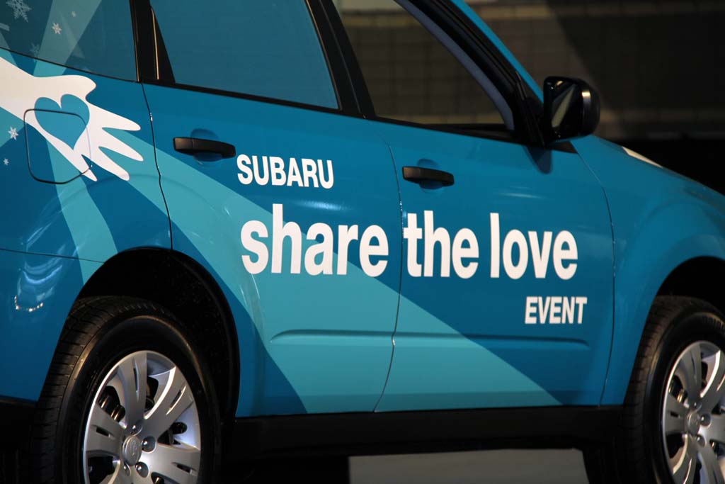 Subaru Shares the Love – and $5 Million Cash