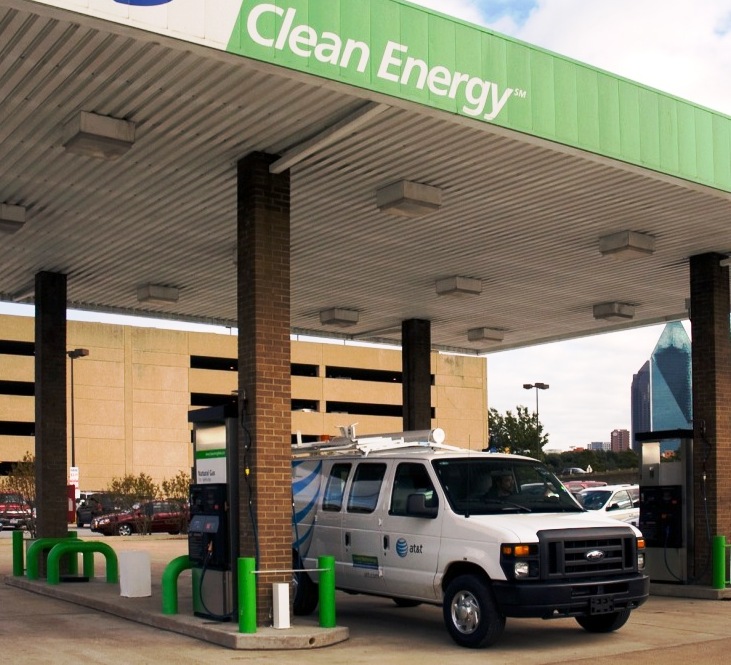 Clean Energy to Run CNG Fuel Stations for AT&T