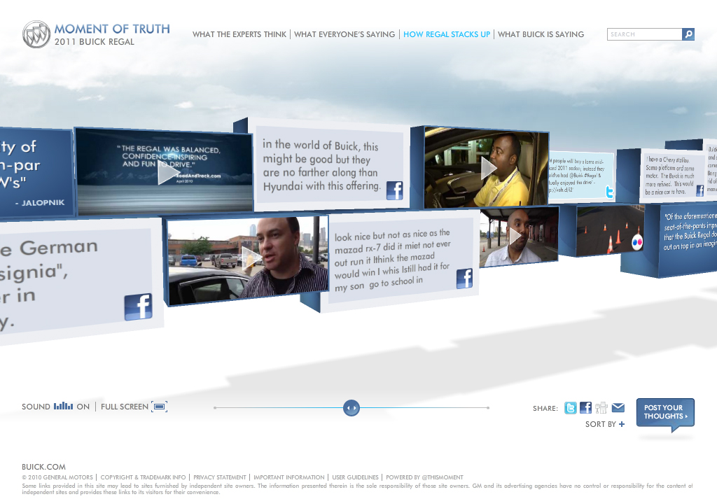 “Moment of Truth” As Buick Targets Social Media