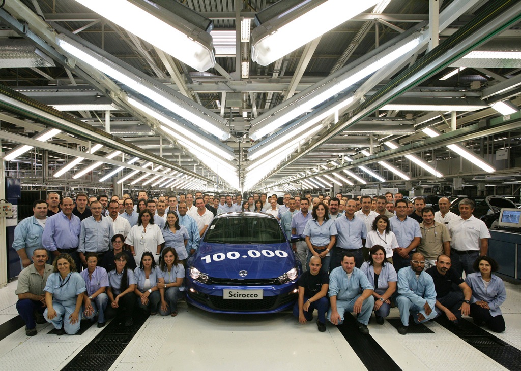 Milestones: 100,000 Gen 3 VW Scirocco Coupes