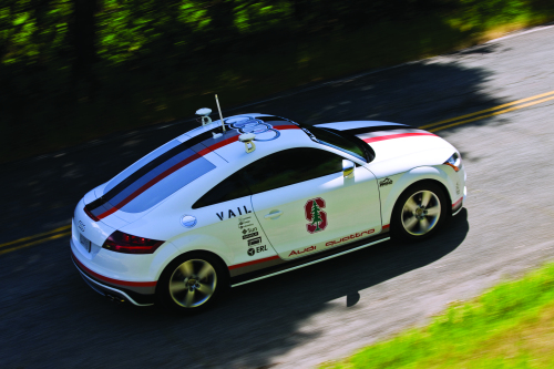 Driverless Audi Results in Four Pikes Peak Injuries