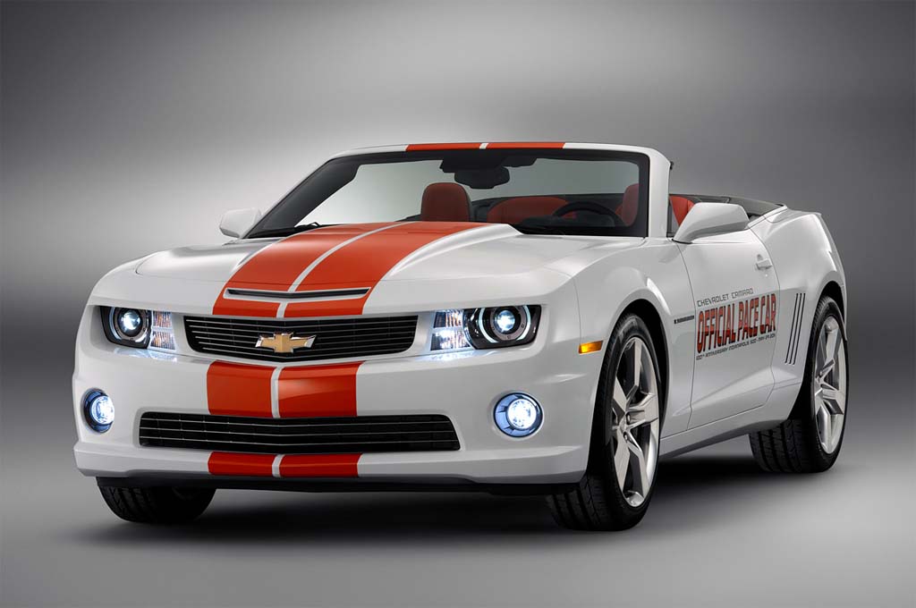 Chevy Unveils Camaro Indy Pace Car