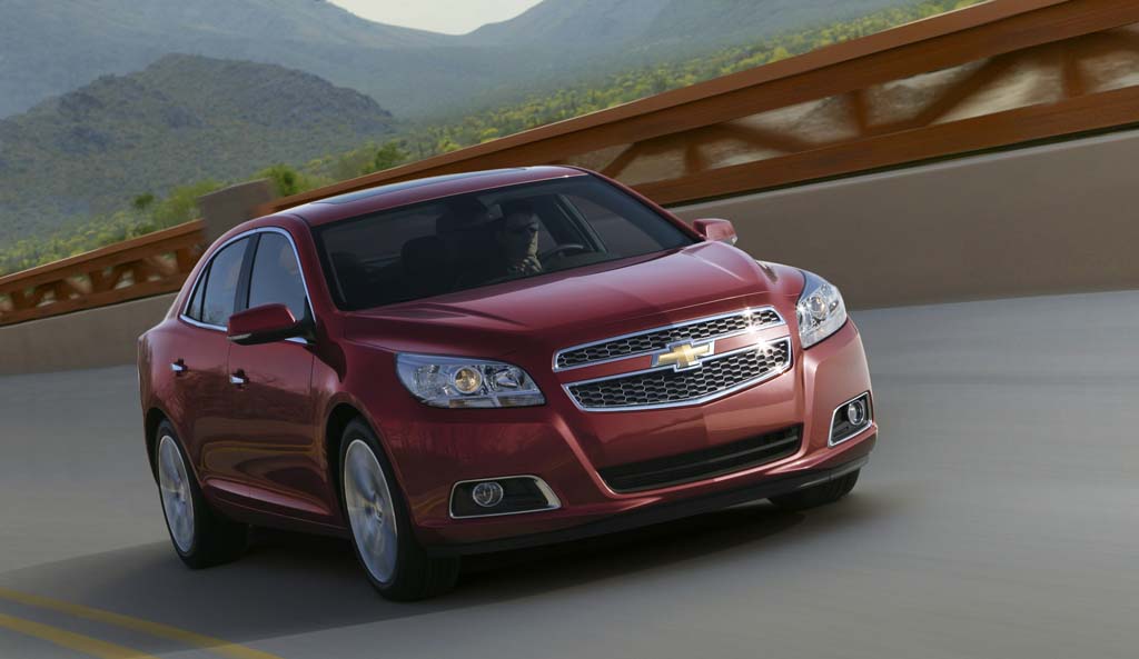 Inside the 2013 Chevy Malibu