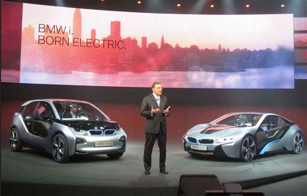 First Look: BMW i3 and i8 Electric Concept Cars