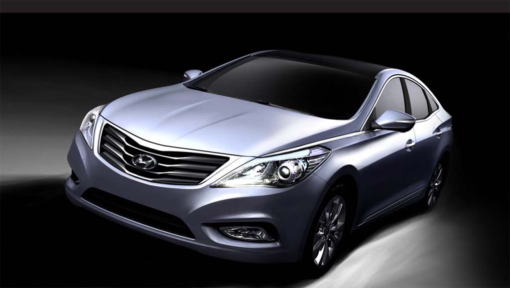 First Look: 2012 Hyundai Azera