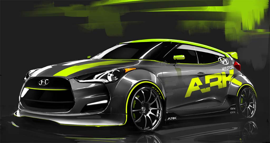 Hyundai ARK Performance Veloster Coming to SEMA