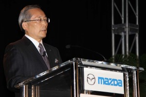 Mazda CEO Takashi Yamanouchi