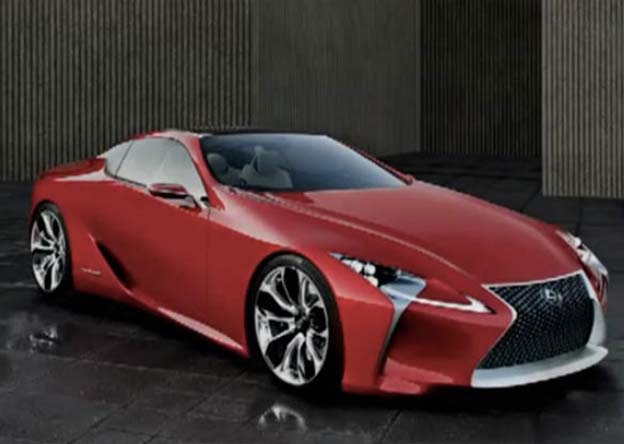 Whoops! Lexus LF-Lc Concept Pics Leak Out