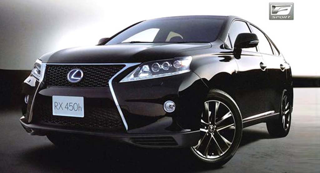 Images of Updated Lexus RX Leak Out