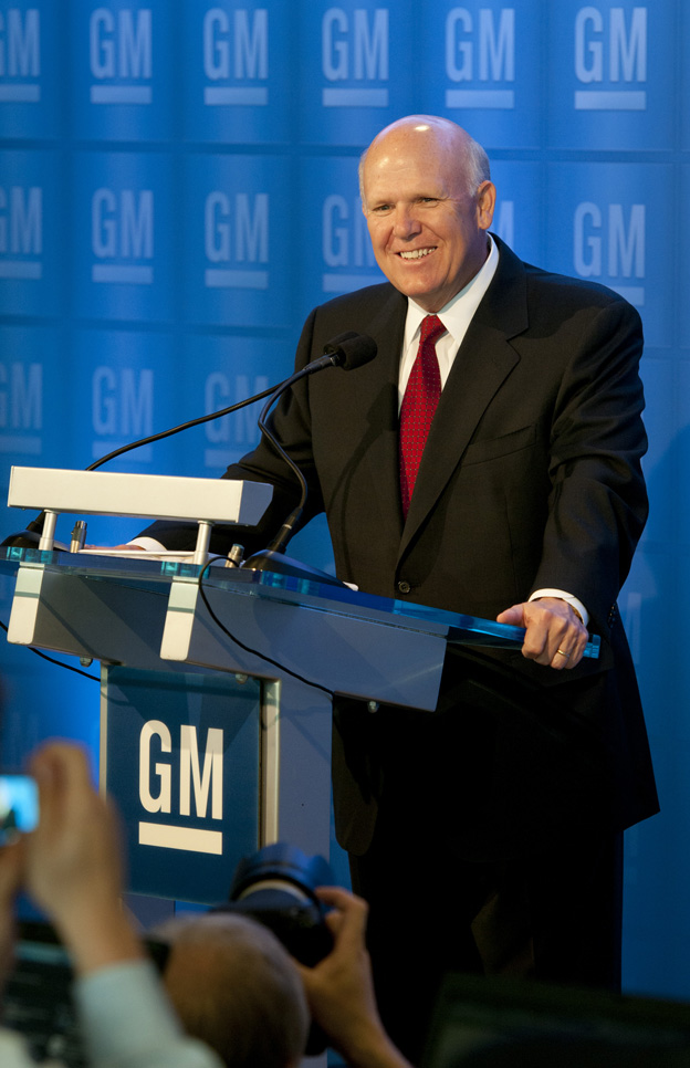 GM Stepping up Global Product Drive, Akerson Says