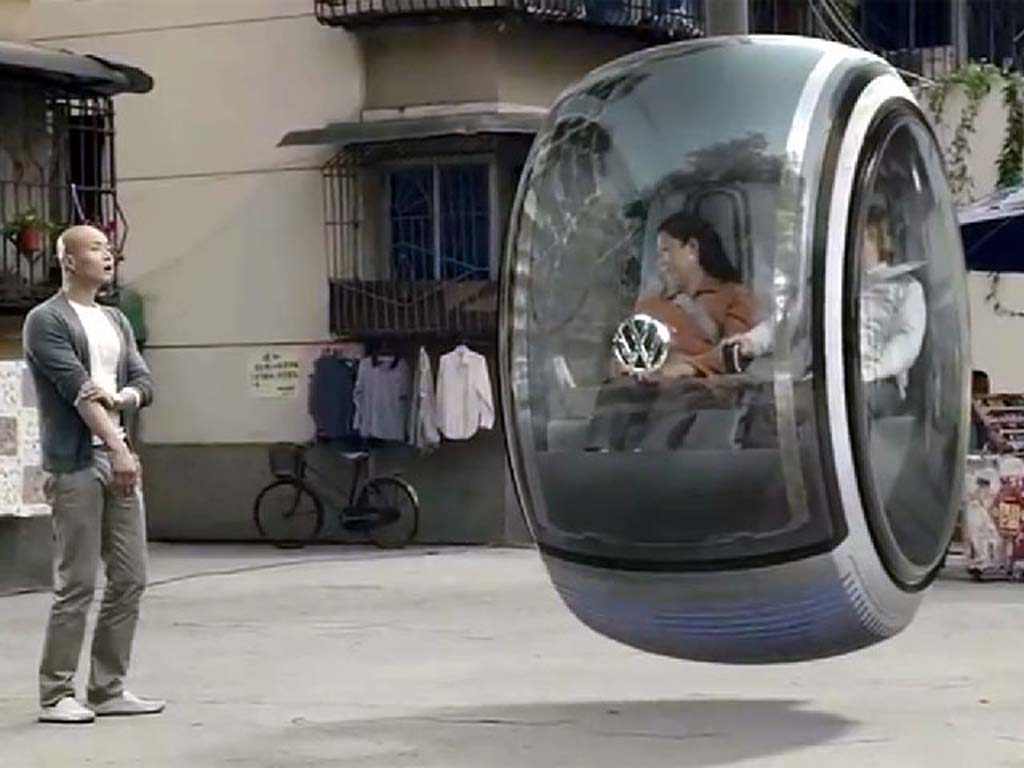 VW Unveils Hover Car