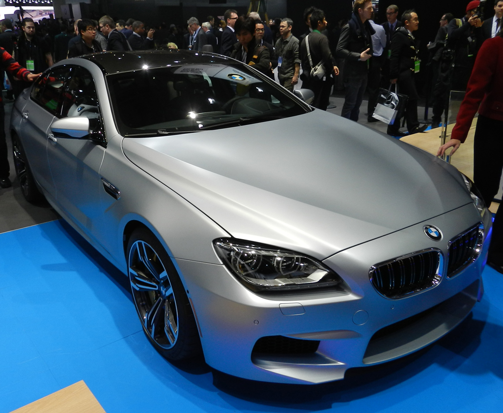 BMW Reveals M6 Gran Coupe in Detroit