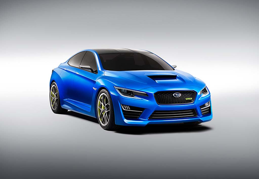 Subaru Delivers Surprise with New WRX Concept