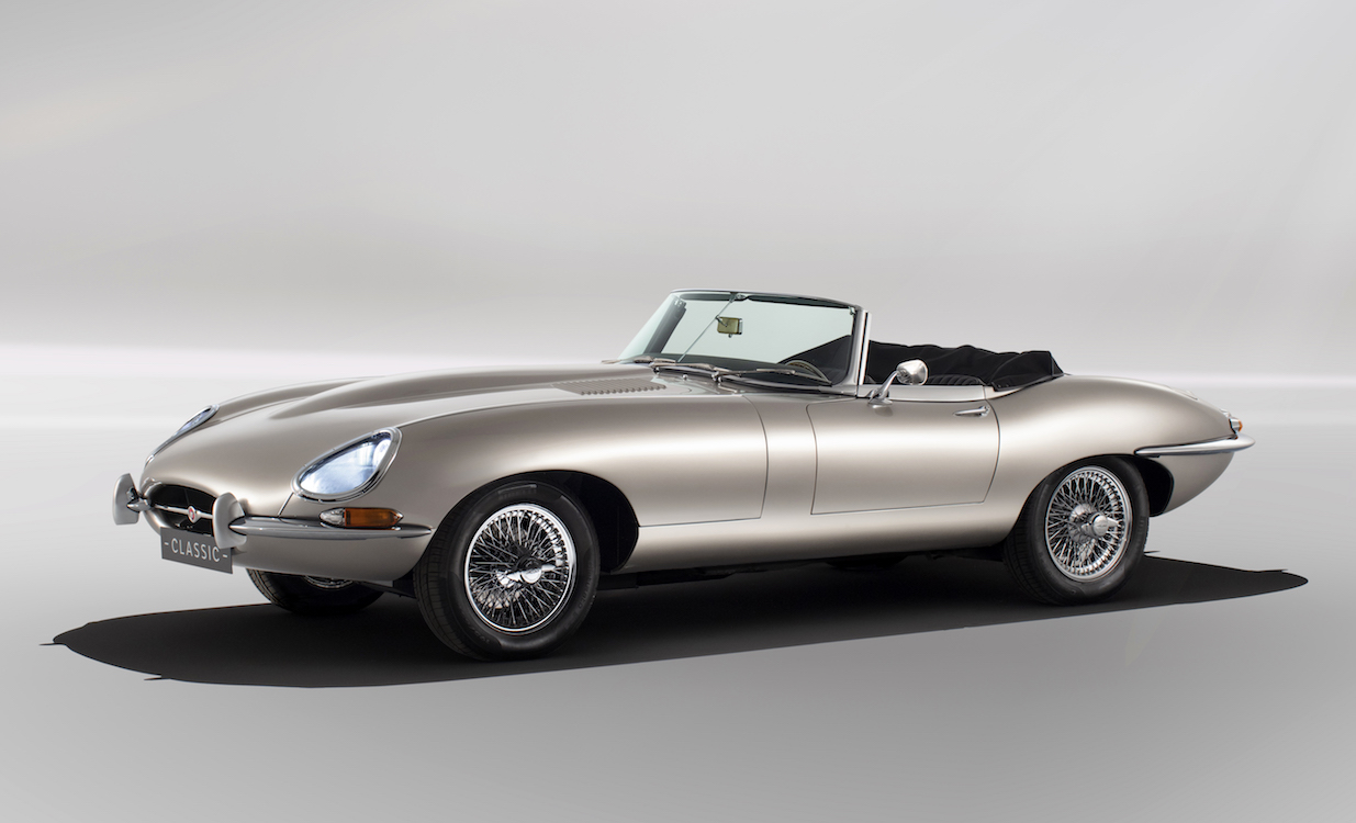 Jaguar Offering New, but Old Electric Vehicle: E-type Zero