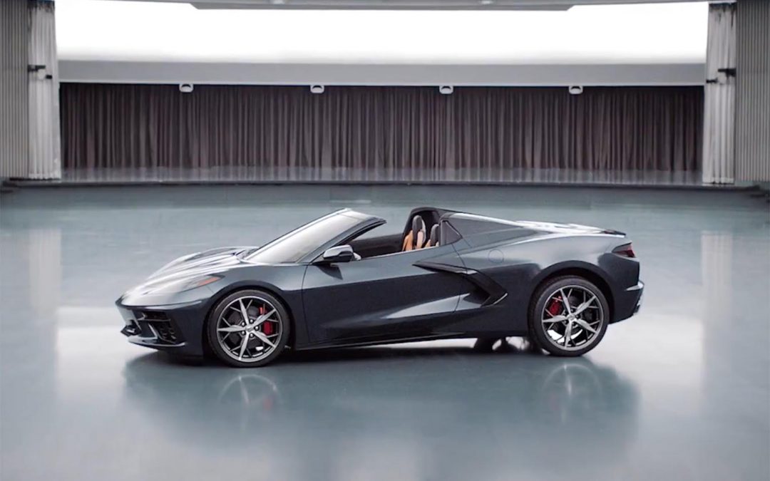 Chevy Offers Sneak Peek at Corvette Stingray Convertible, C8.R Racer