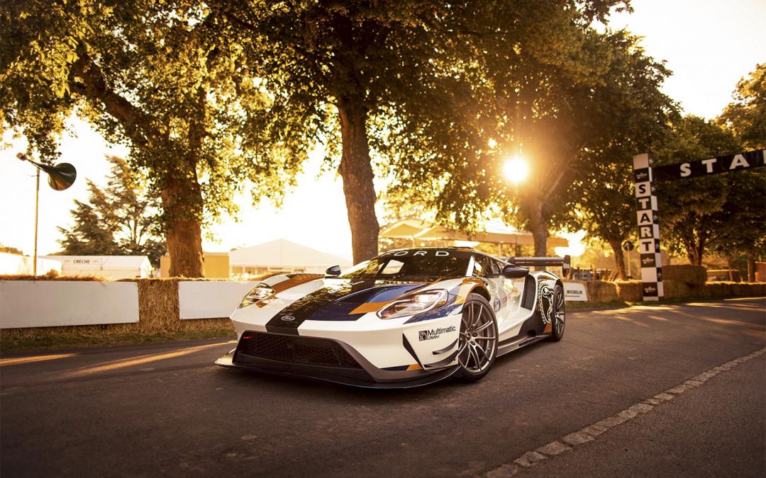 Mystery Ford GT Takes a Run Up Goodwood Hill