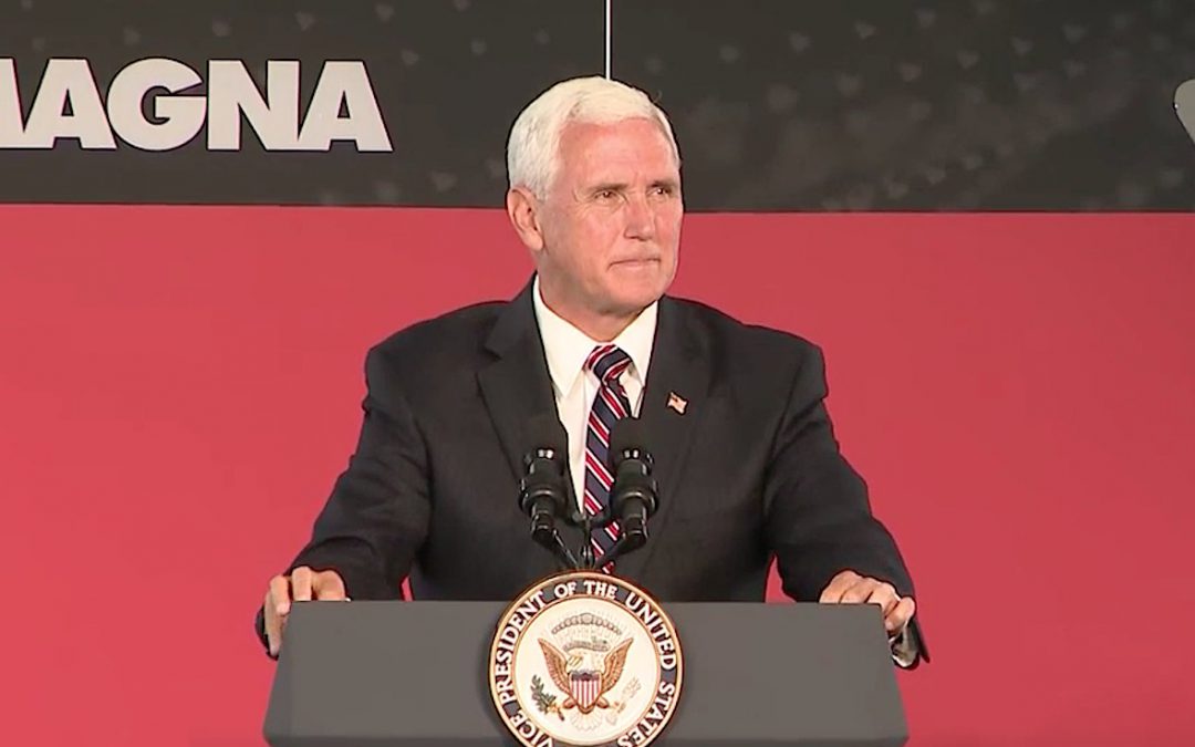 VP Pence Touts GM Deal for Lordstown Plant; UAW Says Not So Fast