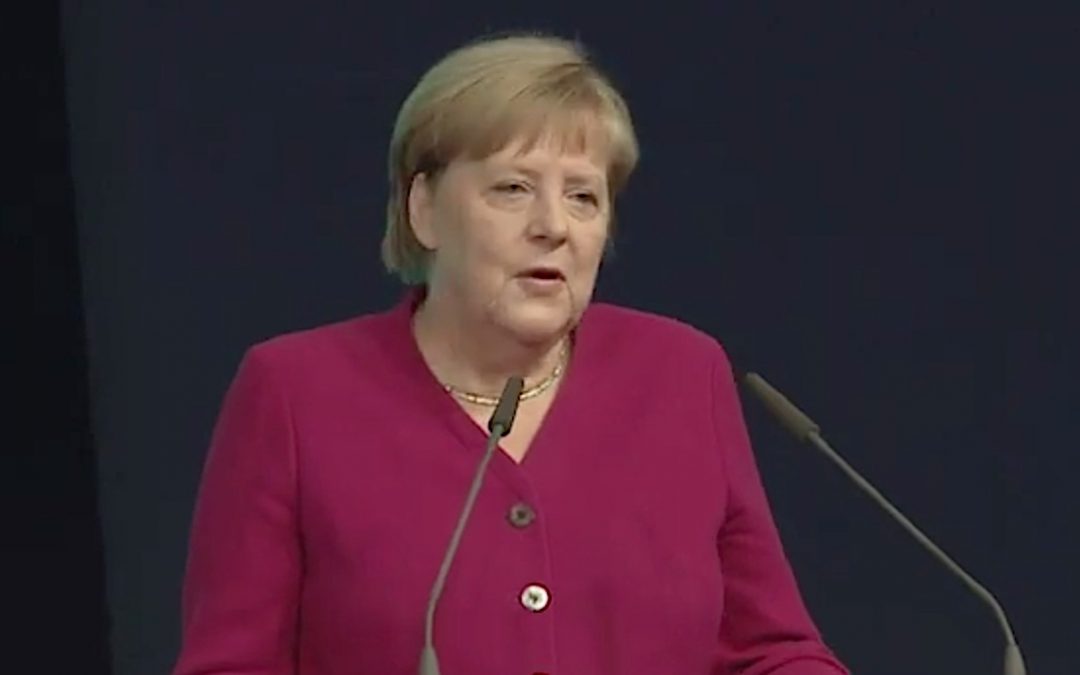 Germany’s Merkel Encourages Automakers to Get Greener