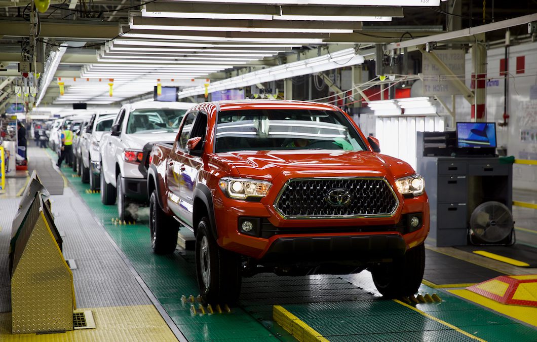 Toyota Cutting NA Production by a Third Through October