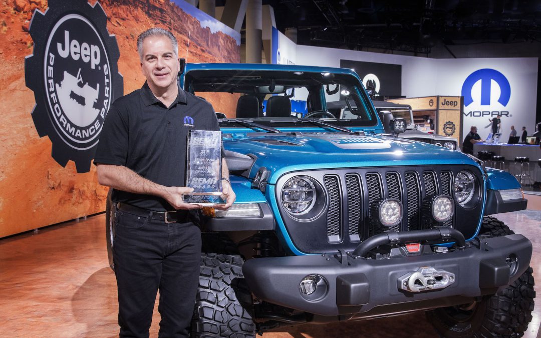 FCA Makes Splash at SEMA as Jeep Takes 4×4 Award