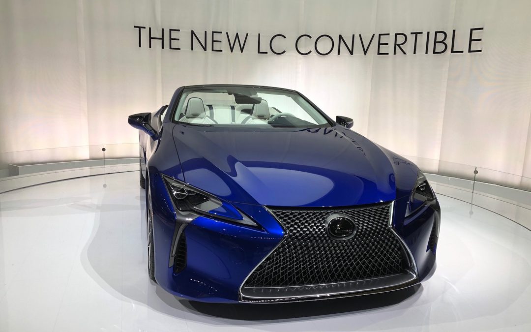 Lexus Pulls the Wraps – and the Top – Off 2021 LC 500 Convertible